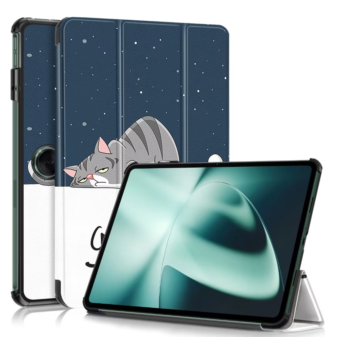 Smart Cases For Oneplus Pad OPPO Pad 2 11.6" Inch PU Leather TPU Cover Wake Sleep Function Tablet PC Fundas Case