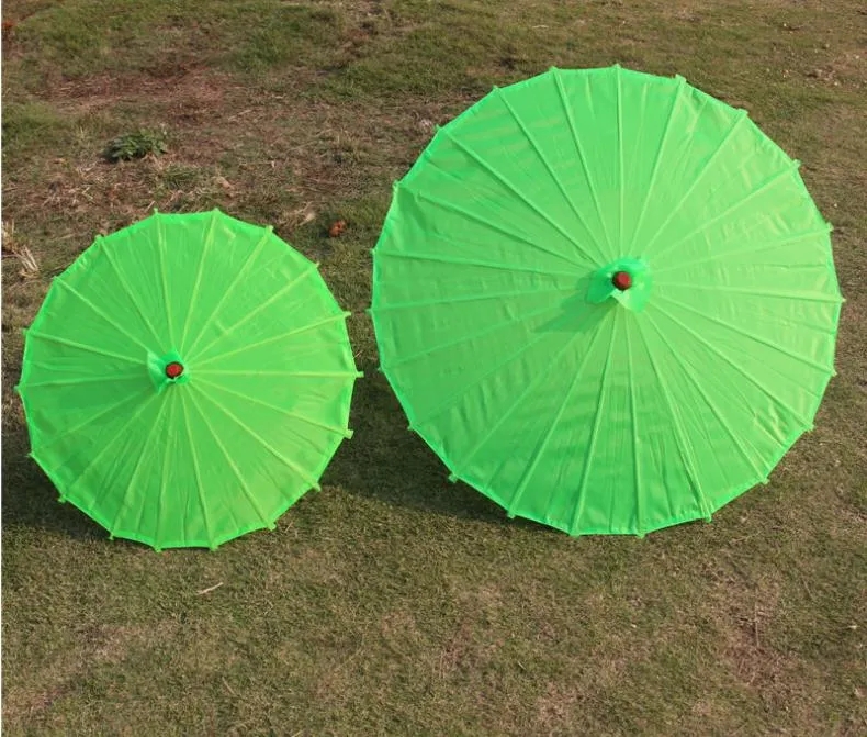 Chinees kleurrijke paraplu China traditionele danskleur parasol Japanse zijden rekwisieten dh977