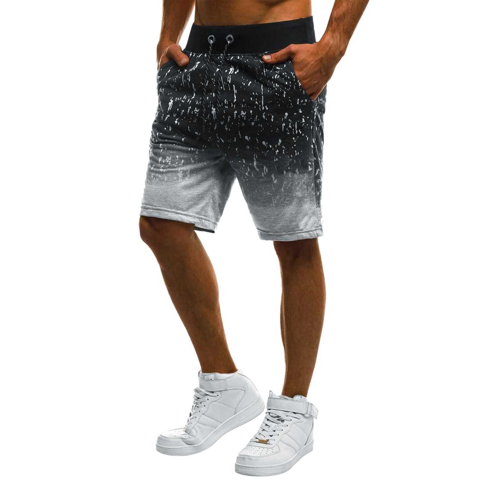 Mäns shorts shorts för män stora och höga mens sommarbyxor elastiska band slipsar foot löst casual sport löpande flicka tofflor för kvinnor aa230529