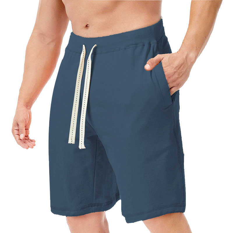 Men's Shorts New Men's Loose Shorts Summer Casual Five-point Pants Beach Pants Large Size Draw Rope Sports Shorts Men's Fitness Pants AA230520