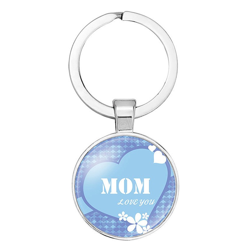 Mode mors dag gåva till mamma mamma mamma Keyring födelsedagsfest gåva nyckelchain kvinnor purses väska bil charms nyckelhållare smycken