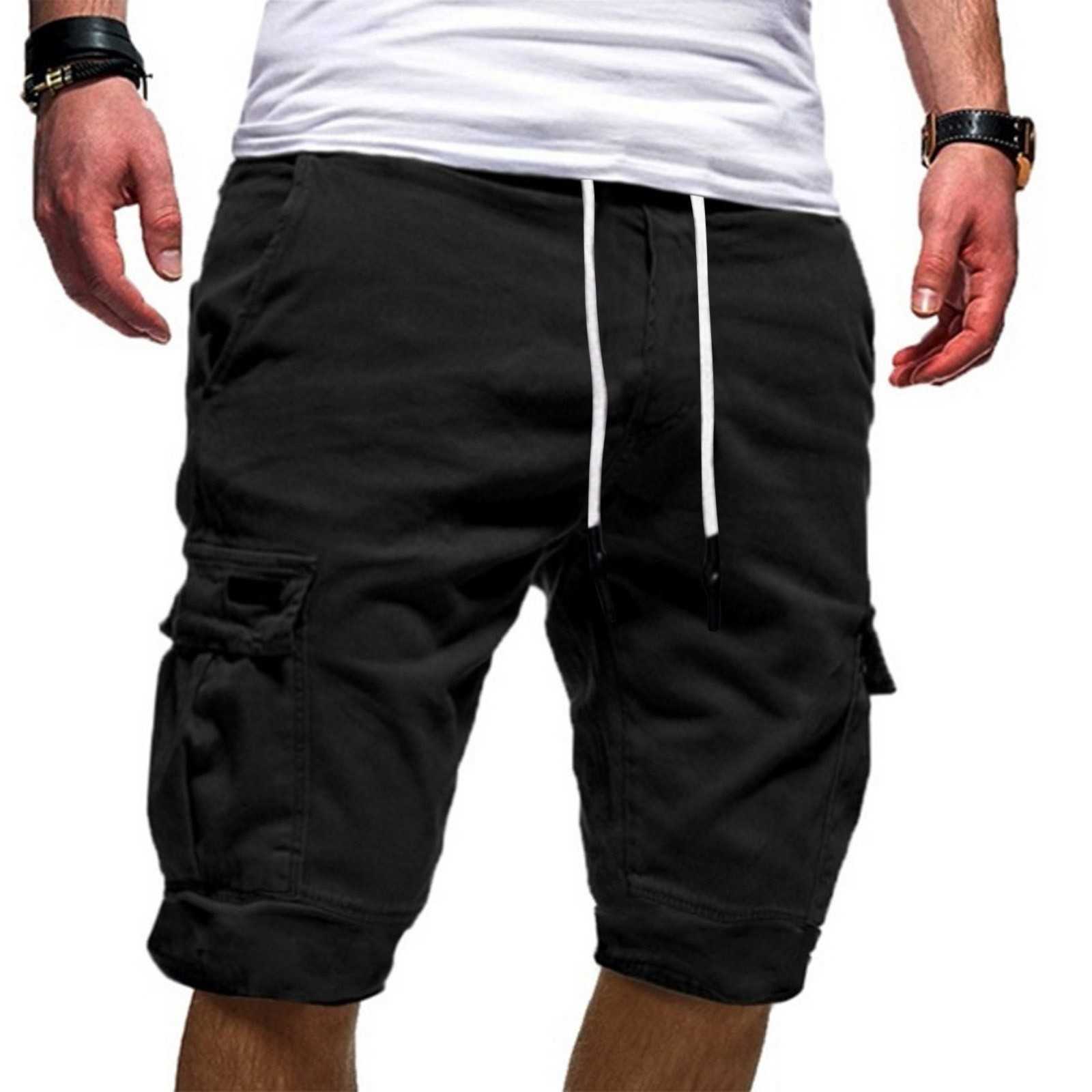 Shorts pour hommes Shorts tactiques militaires urbains pour l'extérieur Shorts cargo imperméables résistants à l'usure Séchage rapide Multi-poches Pantalons de randonnée grande taille AA230529