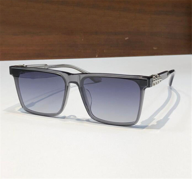 새로운 패션 디자인 레트로 남성 선글라스 8198 스퀘어 프레임 클래식 단순하고 다목적 스타일 UV400 보호 안경