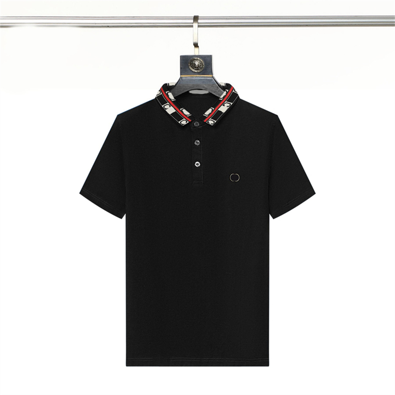 SS22 Mens Stylist Polo Shirts Luxury Italian Men's Polos Designer Clothing Short Sleeves Fashion Summer T-Shirt M-3XL