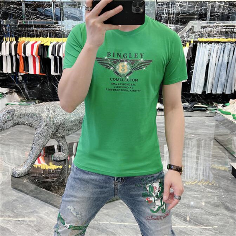 Nuova maglietta estiva 2023 Mens Womens Designers T-shirt T-shirt larghe Top Uomo Camicia casual Luxurys Abbigliamento Streetwear Pantaloncini manica Polo Magliette Taglia M-4XL