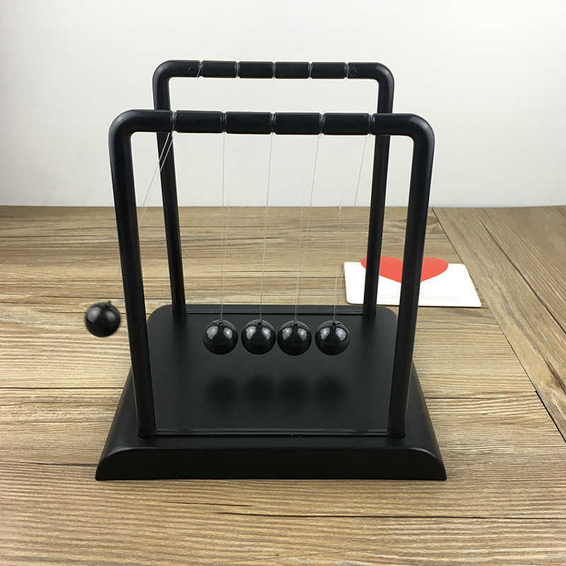 Novelty Items Modern Perpetual Motion Machine Newton's Pendulum Model Newton Cradle Balance Ball Decor Interesting Office Tabletop Home Decor G230520