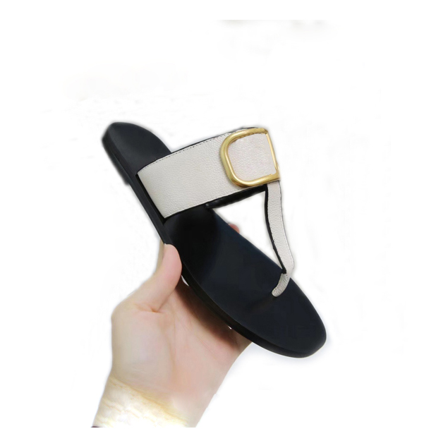 Frauen Sandalen Damen echtes Leder Hausschuhe Schuh Sandale Party Hochzeit Schuhe mit Box Größe 35-45