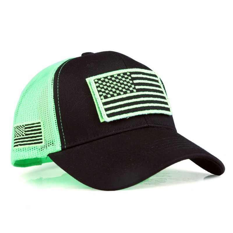 Berretto da baseball con bandiera americana uomo Independence Cap Solid Snapback Bone Hip Hop casquette de327