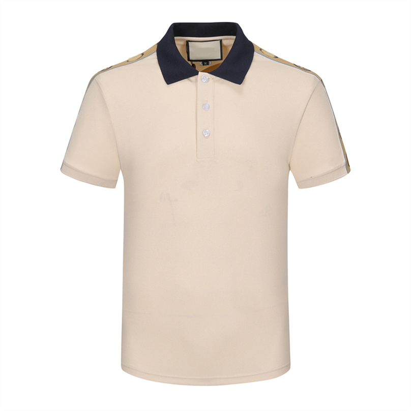 2023 T-shirt italien de luxe pour hommes de printemps de haute qualité Polo shirt High street broderie imprimé vêtements hommes Polo shirt