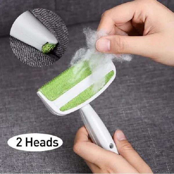 Brosse anti-poussière pour animaux de compagnie 2 têtes canapé-lit siège Gap voiture sortie d'air évent brosse de nettoyage dépoussiéreur outil de nettoyage à la maison