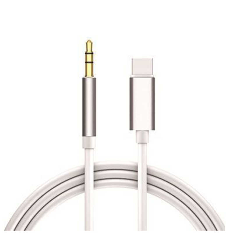 TPE-C Dijital Audio Araba Ses Kablosu Tip-C Çifti 3.5mm Aux Audio Araba Bağlantısı Adaptör Kablosu