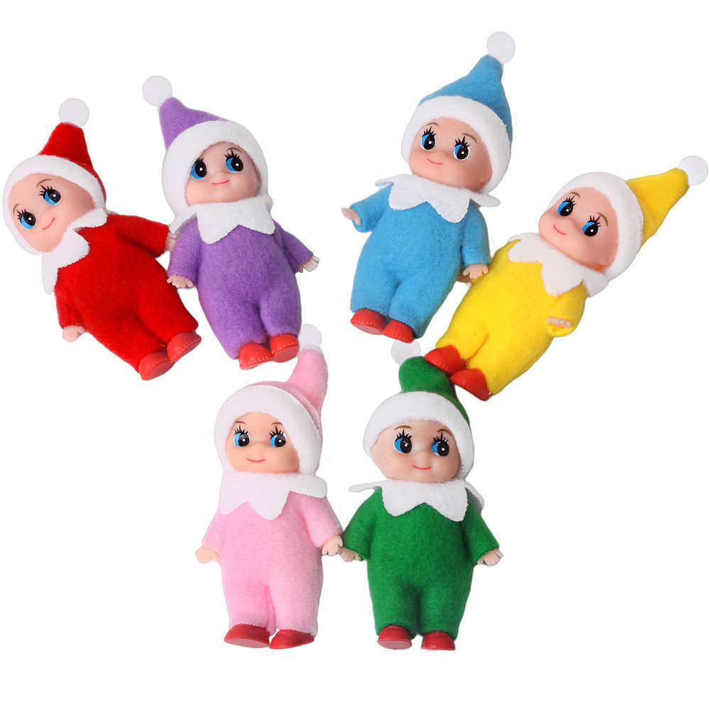 Kerstversiering Kerst Baby Elf Pop Hangers Kerstmis Vrolijk Kerstfeest Decor Geschenken Noel Gelukkig Nieuwjaar Natal Kindergeschenken
