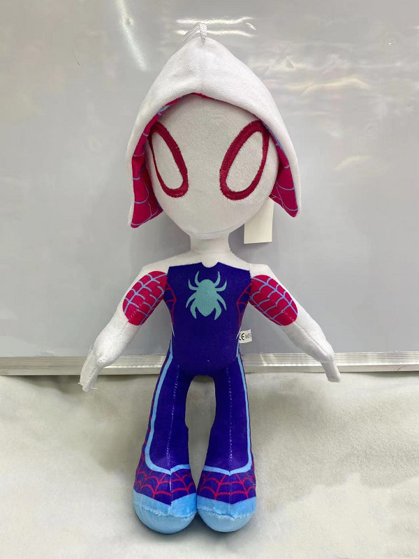 Producenci Wholesale 3 style 35 cm Spider New Plush Toys Cartoon Animation Film and Television Peripheral Dolls Prezenty dla dzieci