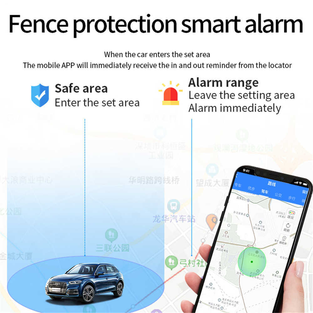 Car New GF-22 Micro Positioner GPS Wifi Locator Car Trackers Anti-theft Device APP Real-time Tracking Recording Anti-lost SOS Emergycy