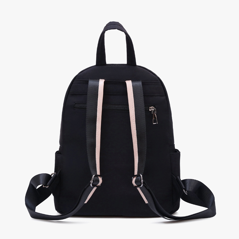Lu Oxford Cloth ryggsäck All-Match stor kapacitet Portable Women's Bag Fashion Simple Travel Ryggsäck 3 Färger 1044