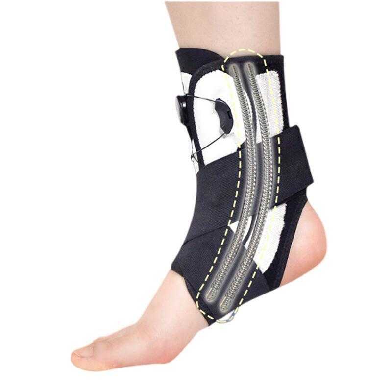 Supporto caviglia Un sistema rotante staffa di supporto staffa stabilizzatore protezione spray piede benda ortopedica imballaggio fissaggio articolare P230523