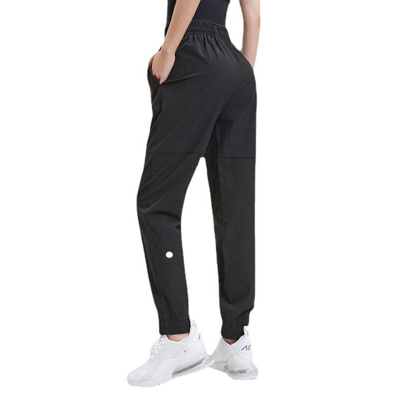 LL Yoga Women Jogger Pants High midja mjuka kvinnors dragkammare Training Lady Jogging Pants FBF21515-18