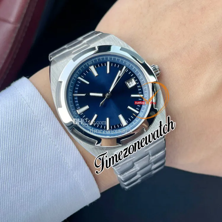 New 41mm Overseas 4500V/110A-B146 Miyota 8215 Orologio da uomo automatico quadrante marrone Bracciale in acciaio inossidabile 4500V Orologi sportivi da uomo TWVC Timezonewatch E179a5