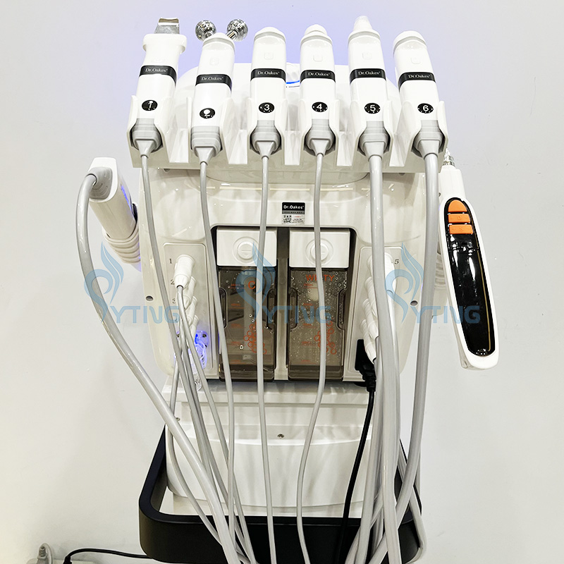 8 I 1 Hydro Dermabrasion Machine Ansiktsskötsel Mikro Dermabrasion Deep Cleaning Ta bort svart huvud