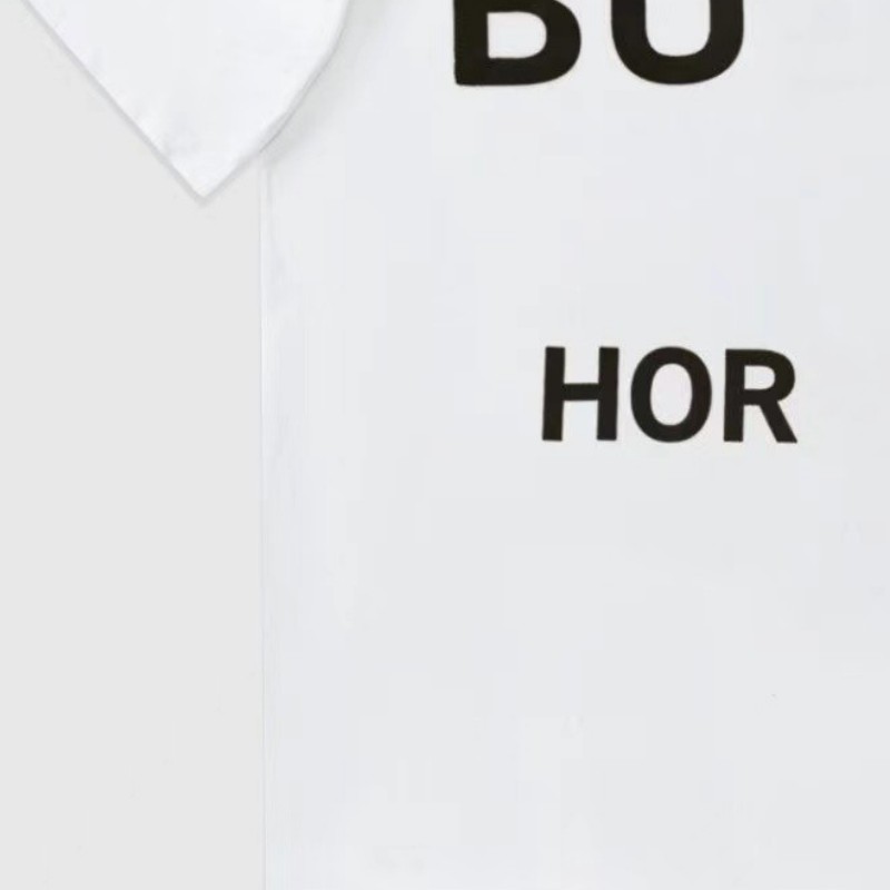 Balack och vit t-shirt 100% bomullstyg fast färgbokstäver för män och kvinnors samma stil korta ärm lös trend högkvalitativ ljus lyx delikat t-shirt xs-6xl