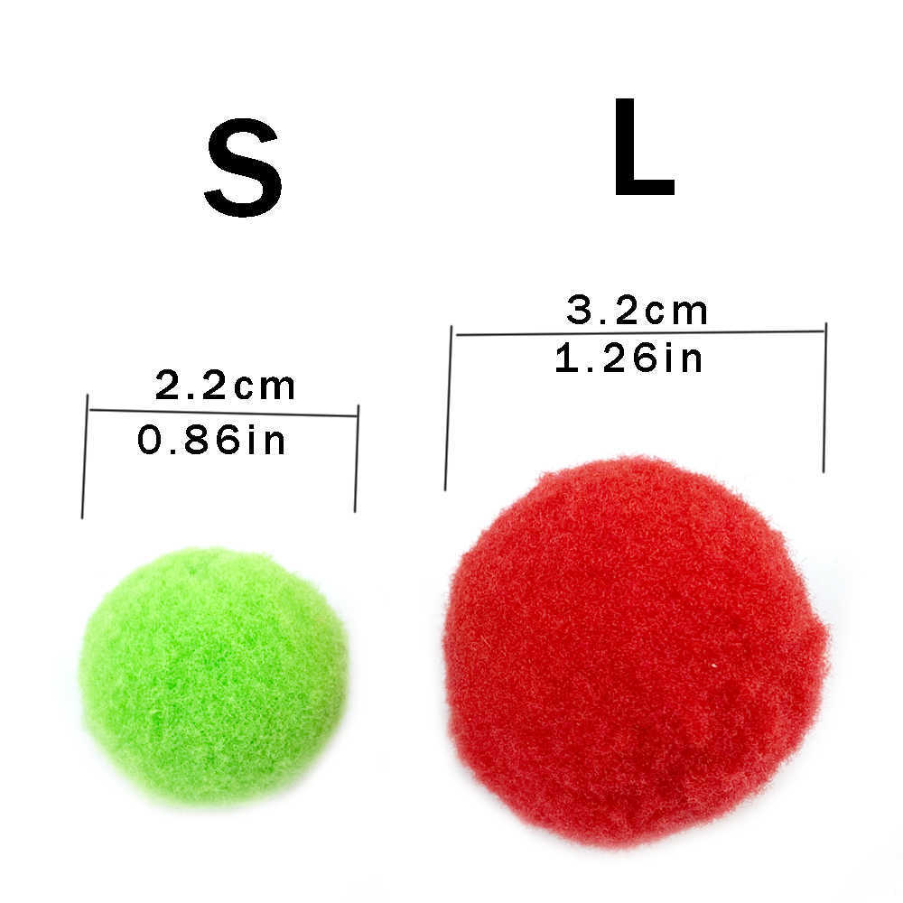 Cat Toys vaste kleur stretch pluche ball kat speelgoed interactieve kat pom ball pluche kleurrijke grappige katten kauw speelgoed kitten dropshipping g230520