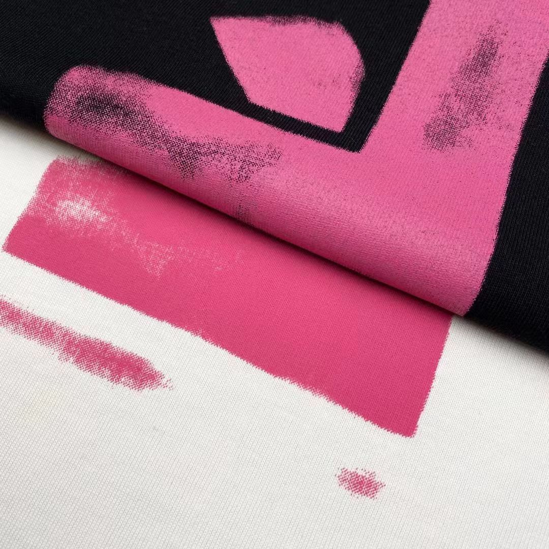 magliette da uomo firmate magliette da donna T-shirt a maniche corte in puro cotone casual con stampa a freccia con stampa a olio di alta qualità