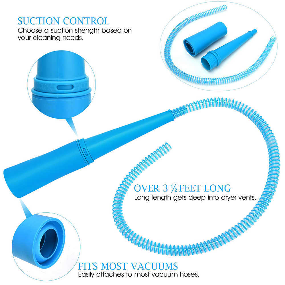 Rengöringsborstar Universal Vacuum Cleaner Vent Dacuum Cleaner Accessory Vacuum Cleaner Slangen Tillgänglig tvättmaskin Torrare Tillbehör G230523
