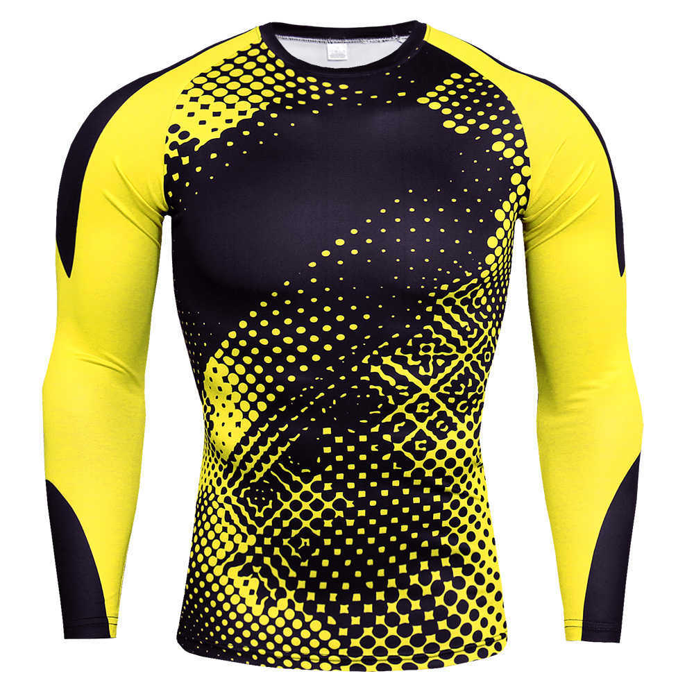 Chándales de los hombres Camiseta de compresión Conjunto de polainas Hombres Running Sport Ropa deportiva de secado rápido Pantalones Gimnasio masculino Entrenamiento físico MMA Tees Tops Ropa J230601