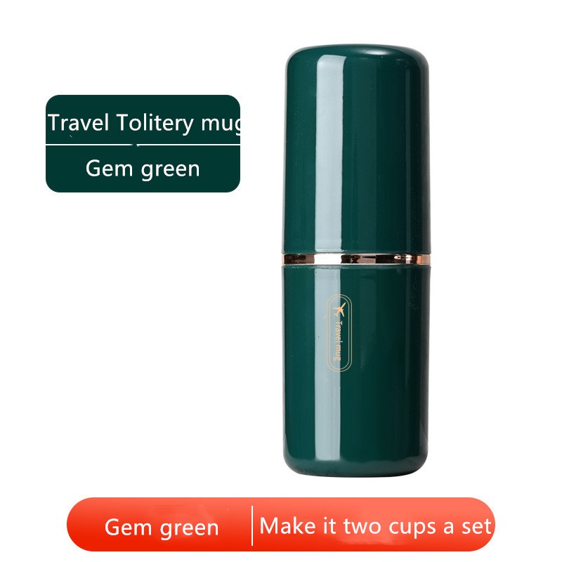 Grossist! INS VIND TREDE ARGANISER Tandborste toalettartiklar Muggar Toalett Portable Borsting Cup Travel Tooth Brush Toalettety Cup B0052