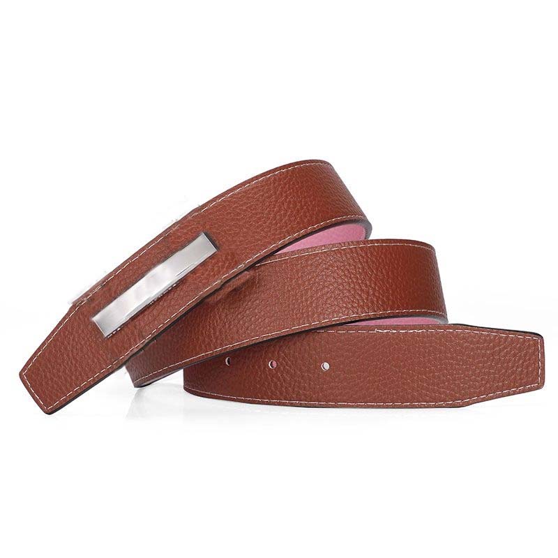 Designer men Belts Classic Cashion Business casual belt Unisex Men Women Waistband metal Smooth Buckle Leather width 3.8cm With box