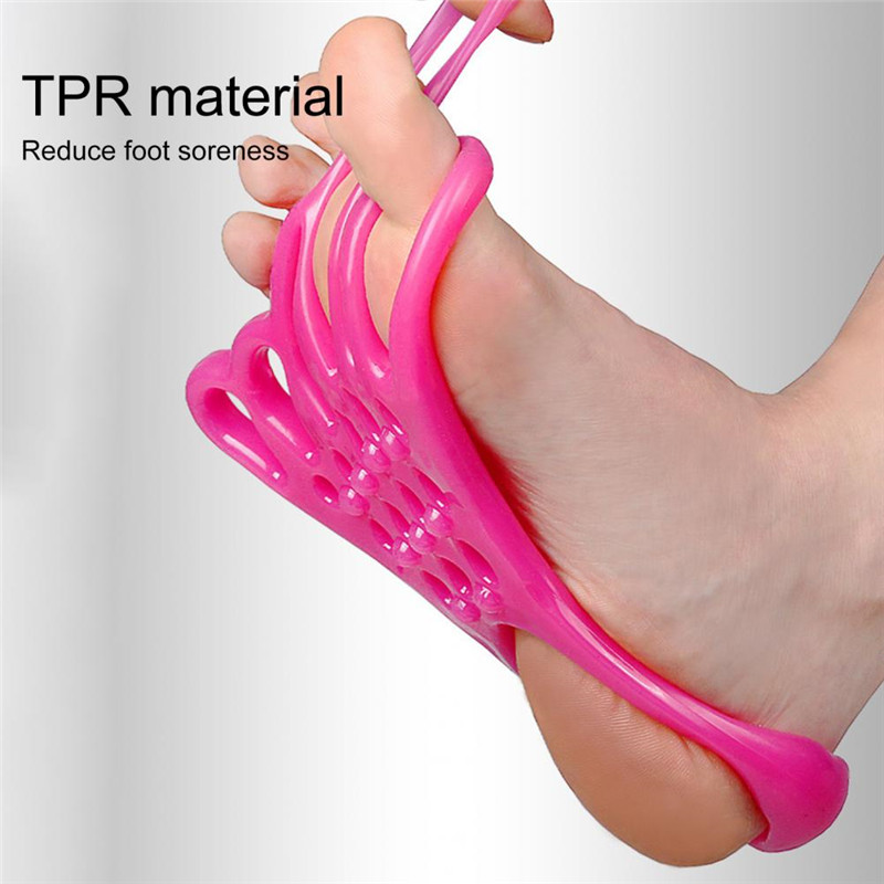 Foot Stretchy Belt High Elasticity Hallux Valgus Corrector Strong Pulling Force Toe Exercise Yoga Foot Stretching Belt