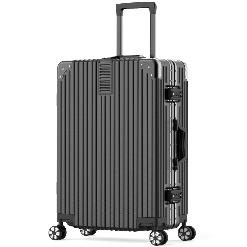 Large capacity portable pull-rod suitcase