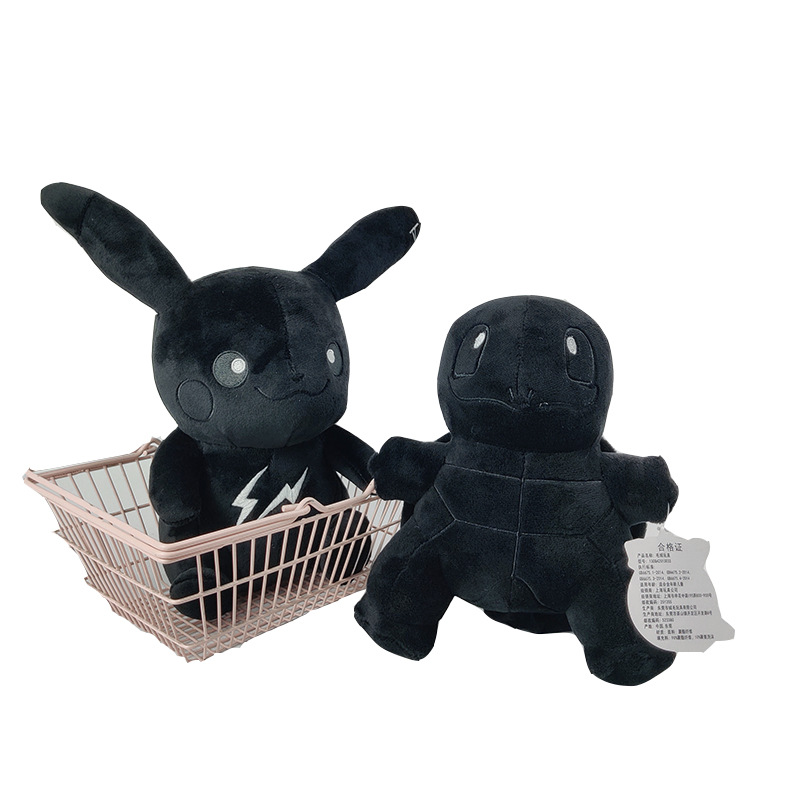 Commercio all'ingrosso anime nero pet giocattoli di peluche giochi bambini Playmate azienda attività regalo room decor