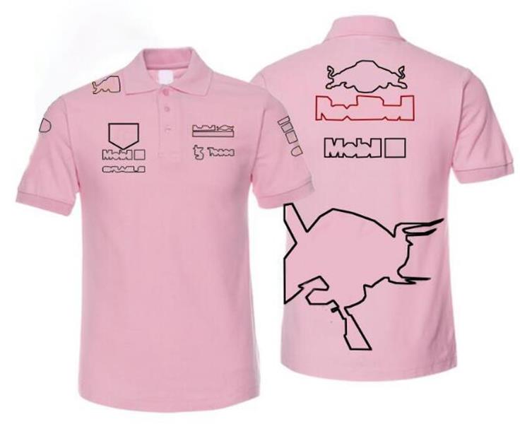 Polo F1 Formula 1 T-shirt estiva a maniche corte Stesso stile personalizzazione