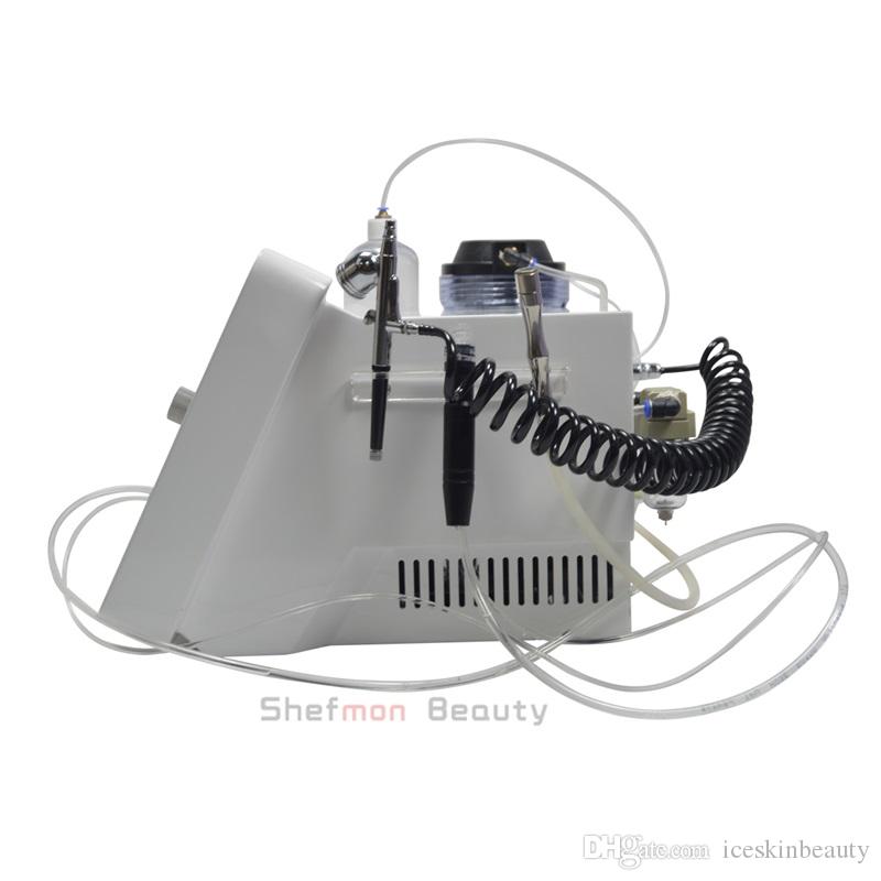 3 In 1 diamant microdermabrasiemachine Hydra Dermabrasion Oxygen Jet Peeling huidreiniging Witeling Hydro Spa Gezichtszorg Tools