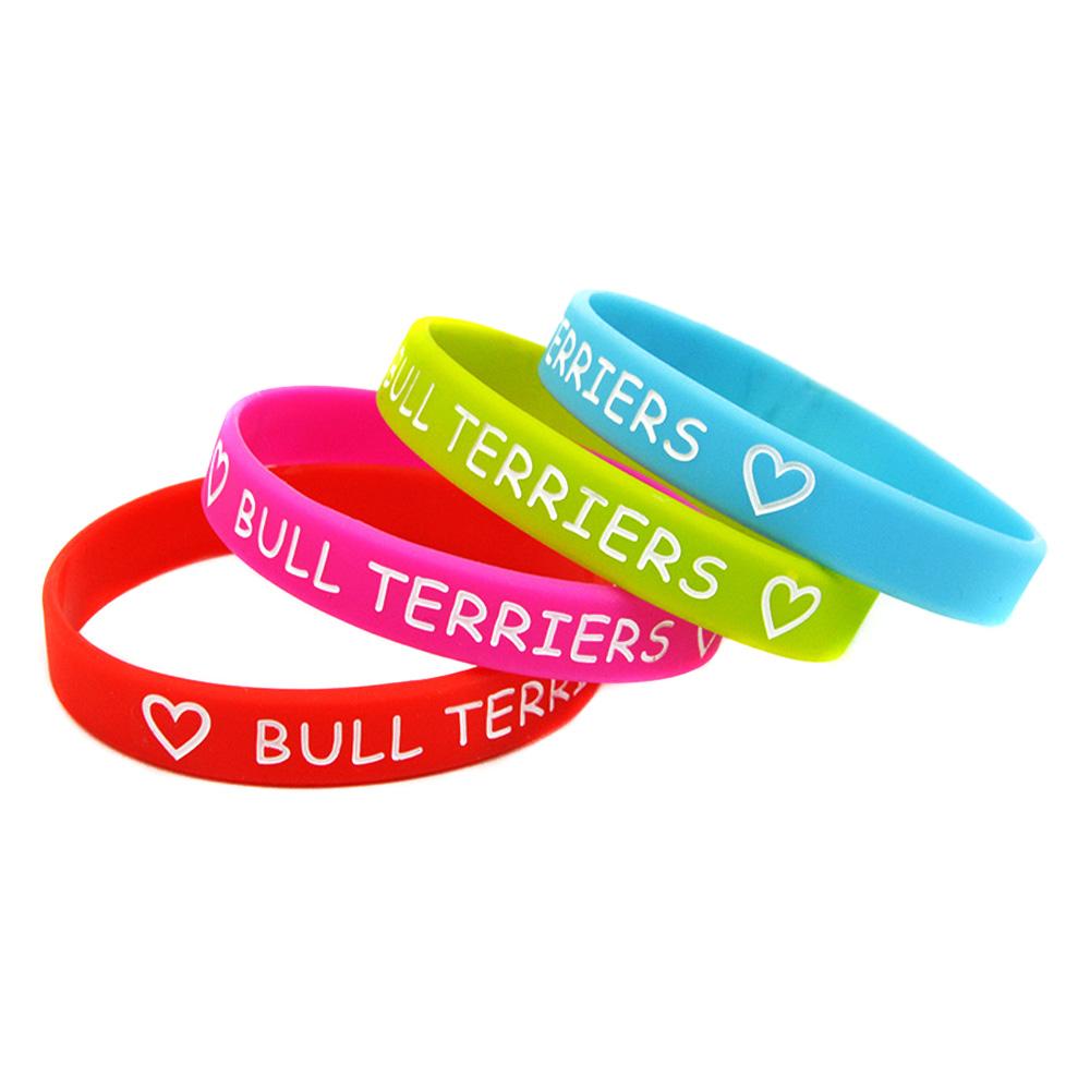 Armbanden OBH Love Bull Terriers siliconen polsbandje rubberen armband cadeau