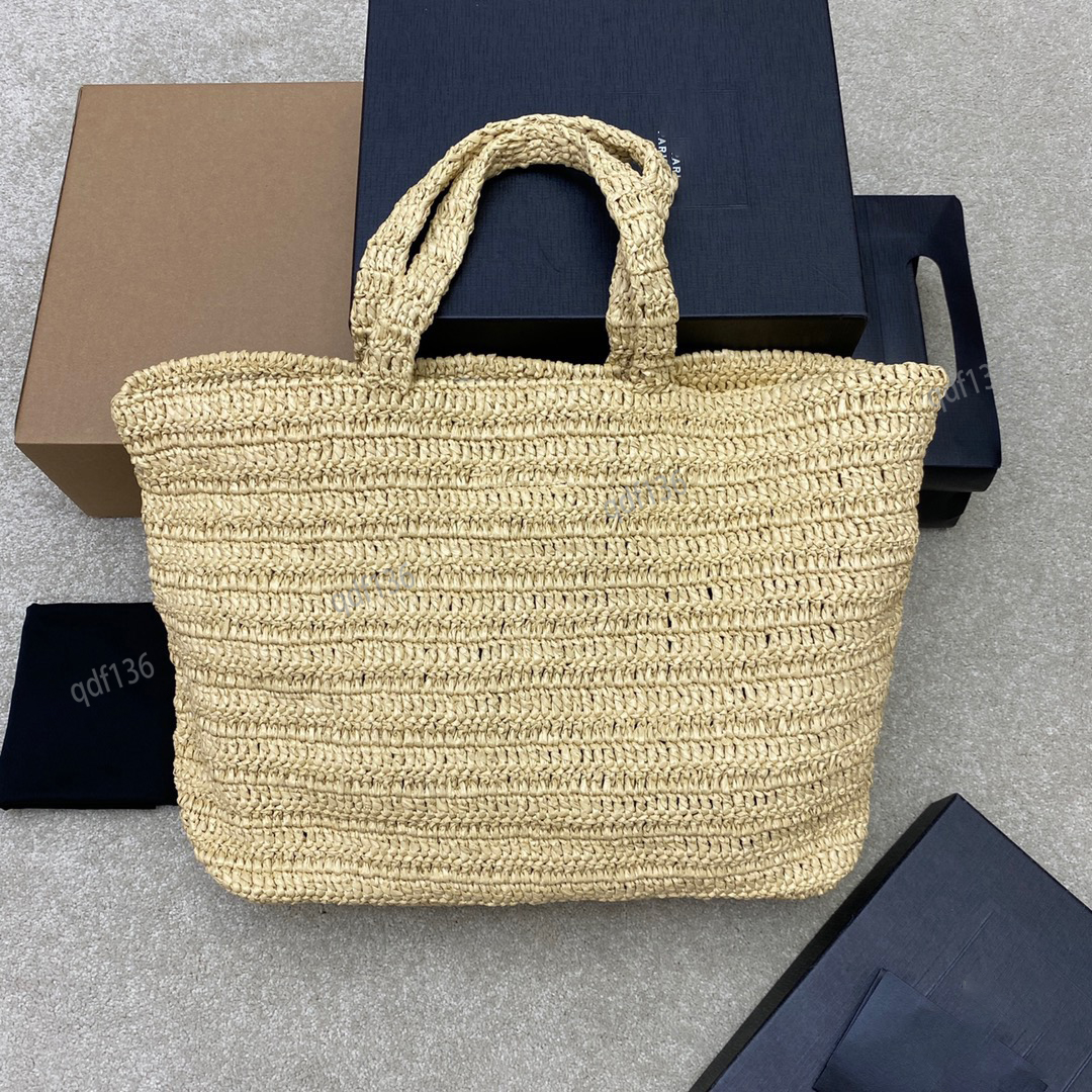 bolso de diseñador de lujos bolsos cruzados bolsos Tejido de paja Faux grass crochet bolso de mano suave Bolso de compras Bolso de playa Estilo suave La más alta calidad