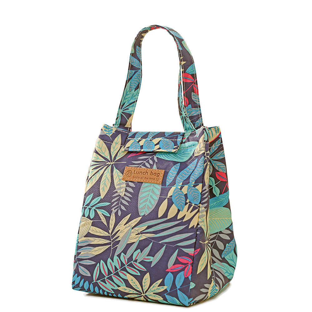 Рюкзак упаковки на ланч мода милая многоцветная кулер для женской водонепроницаемой сумочки