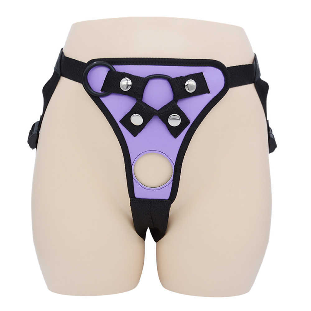 Realistyczne dildo spodnie dla mężczyzn podwójne wibratory z pierścieniami Mężczyzna Paspon Winkers Belt Games dla dorosłych Zabawki Pasek na 50% tani sprzedaż online