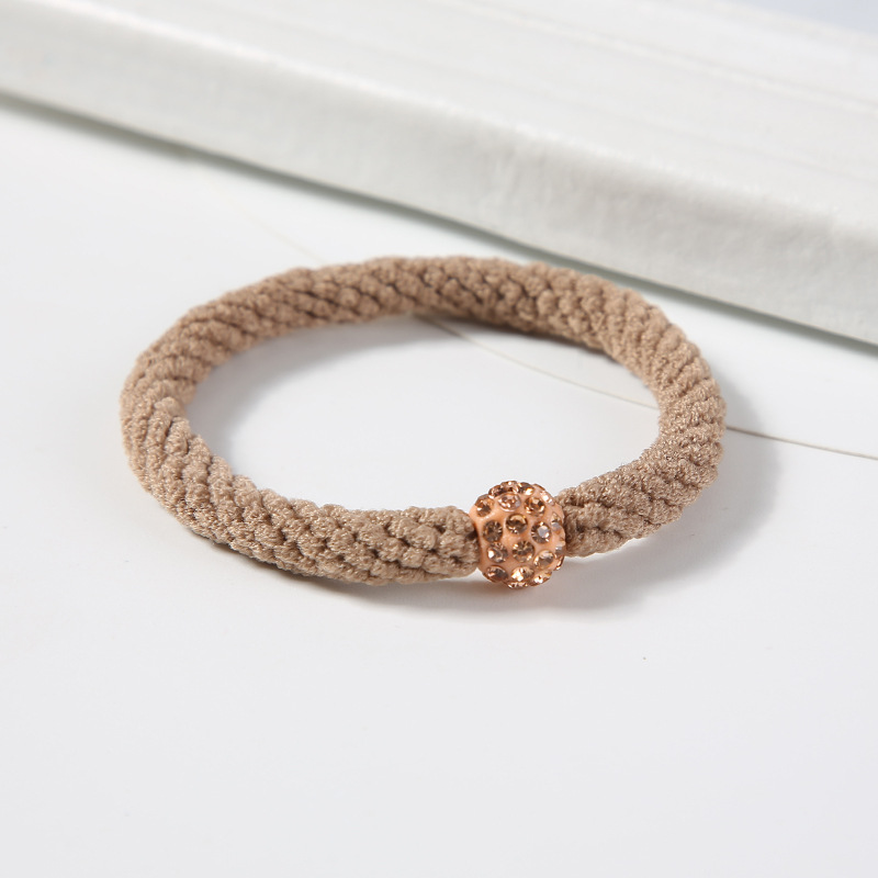 Веревка для головы водяной бриллиант Небольшое резиновое кольцо для волос женское галстук.