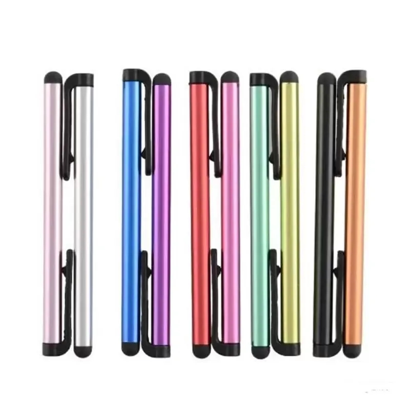 Universal Capacitive Stylus Pen Touch Screen mycket känslig pennor 7.0 kostym för Samsung iPhone -surfplatta PC -mobiltelefon blandade färger