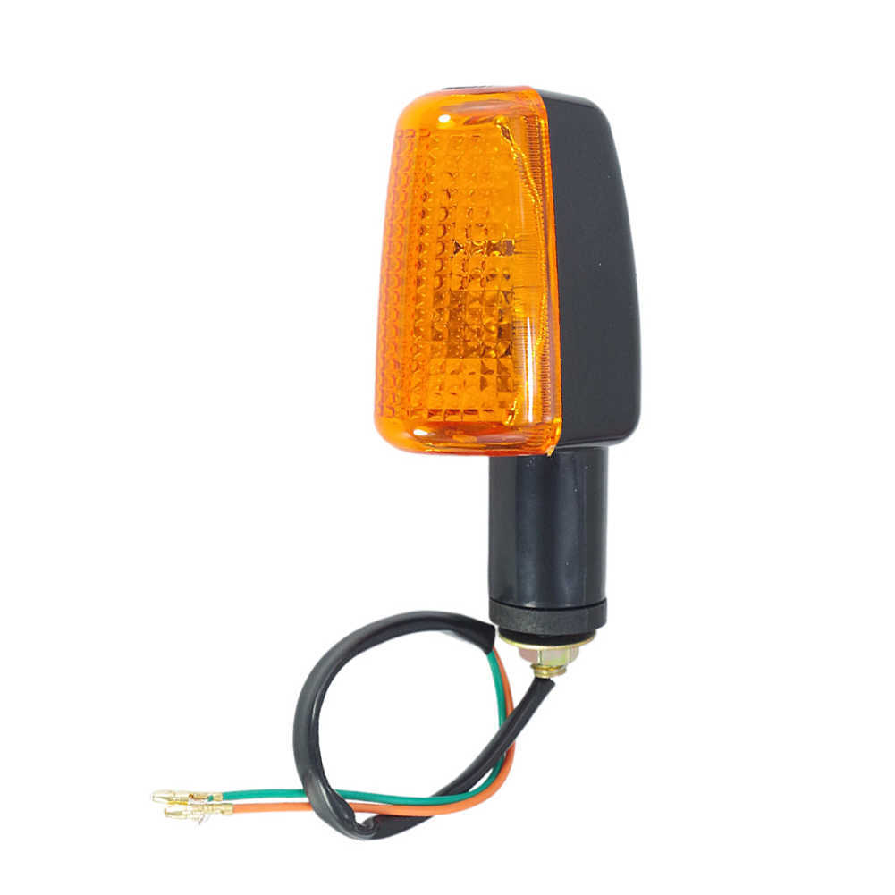 Nowy 1 para motocyklowa lampa obrotowa sygnałowa lampa sygnałowa Universal DC 12V Wskaźnik Wskaźnik Lampka Burszcza Mrugnia Blinker 8W