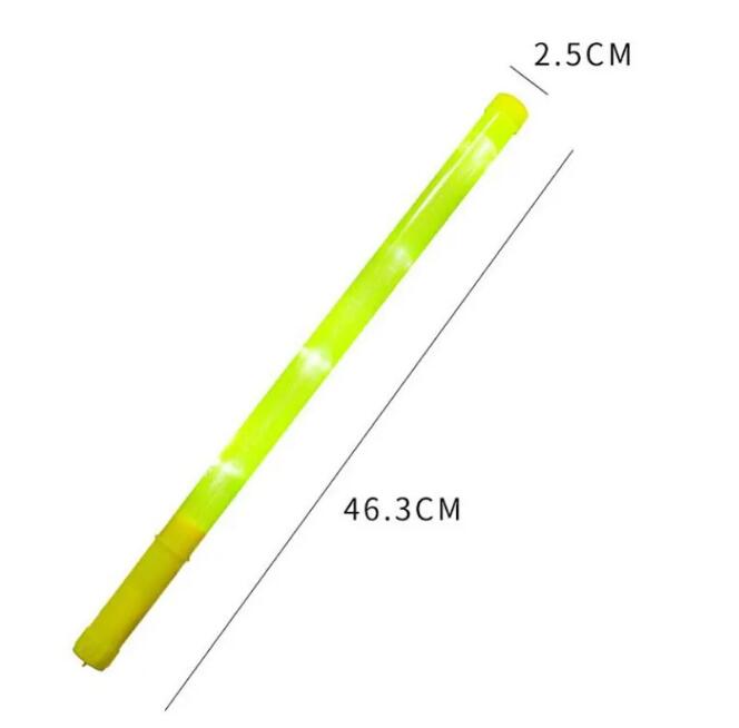 46,3 cm elektronischer Flash-Stick, bunter fluoreszierender Stick, Konzert-Party-Atmosphäre-Requisiten