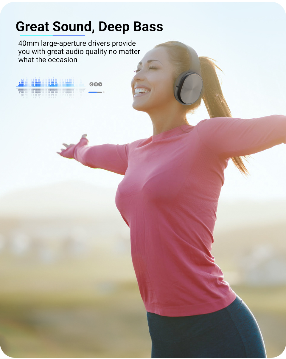 أفضل مبيعًا للضوضاء اللاسلكية إلغاء سماعة سماعات سماعات الأذن الرياضية الرياضية.