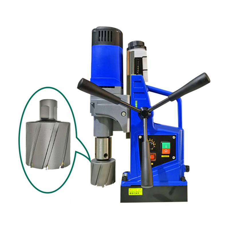 Máquina perforadora de núcleo magnético MG13 MG16 MG23RE Cortador anular Taladro magnético Prensa 1500W 2000W Máquina de perforación de banco eléctrico