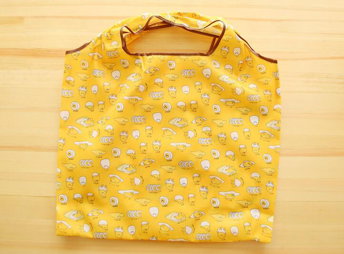 Storage Bags Polyester Flower Cartoon Printing Reusable Large Capacity Grocery Waterproof Portable Foldable Tote Shopping Bag