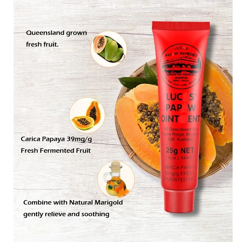 Huishoudelijke organisatie make -up papaw zalf lip balsem Australië papaya crèmes 25 g zalven dagelijkse zorg