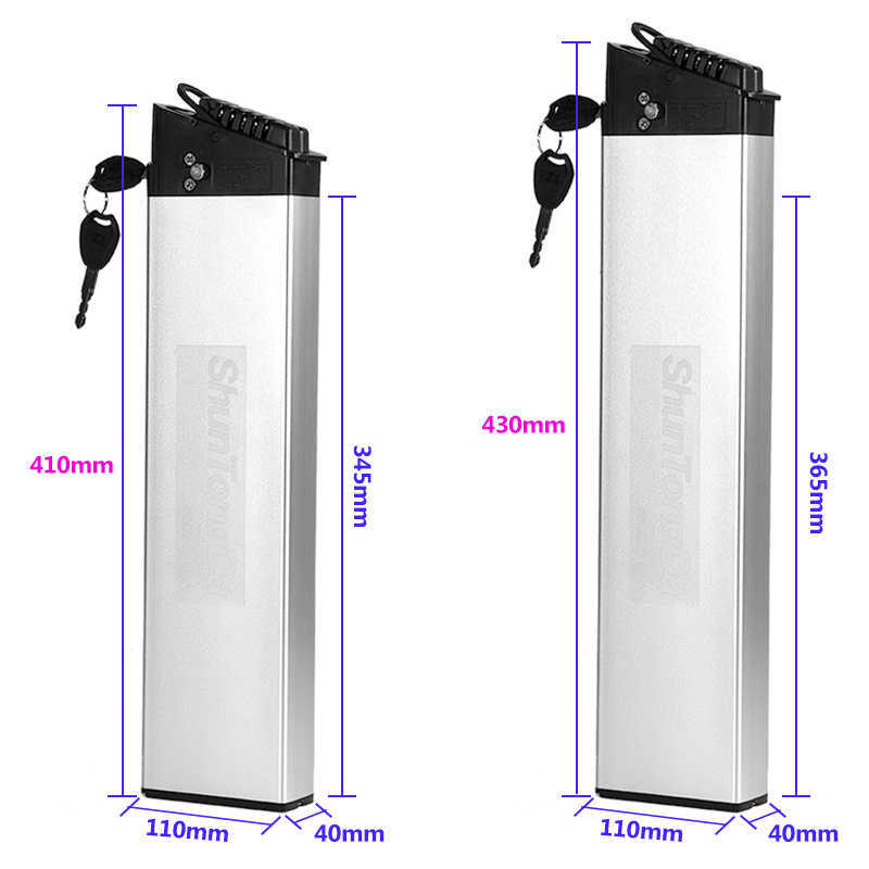 Folding Ebike Hidden Battery 48V 14AH DCH 006 52V 10.5AH med Panasonic Cell för XP Lite Janobike H20 Electric Bike