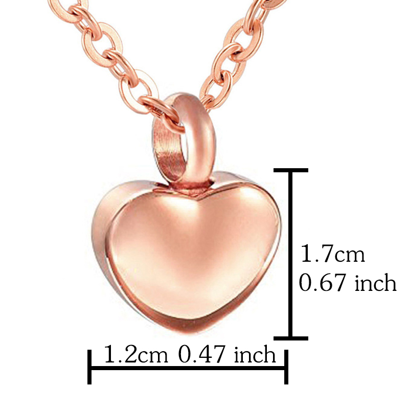 Stainless Steel Small Heart Locket cremation heart charms memorial ashes urn necklace/bracelet jewelry makings keepsake pendant