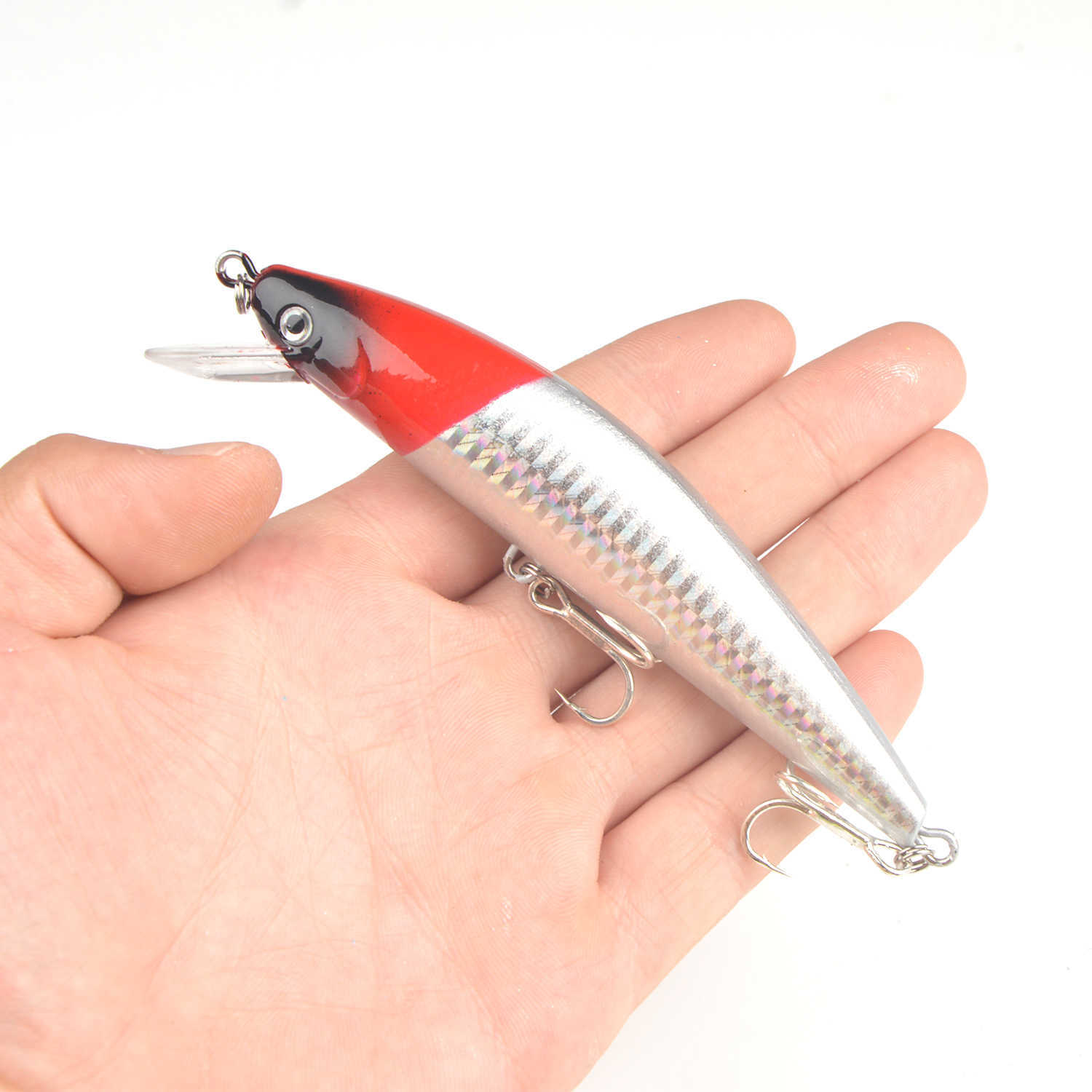 Betar lockar 1 sjunkande minnow wobblers 13 cm 41g vev konstgjord japansk hård bete bas parker drag fiskeutrustning p230525